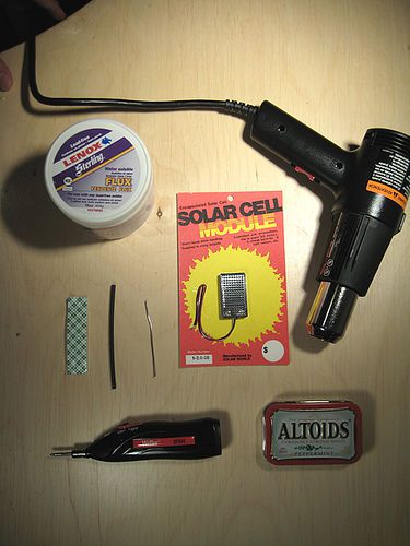 Solar Powered Phone Charger