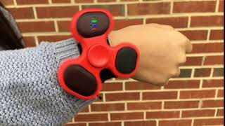 Bluetooth Fidget Spinner Hair Tie