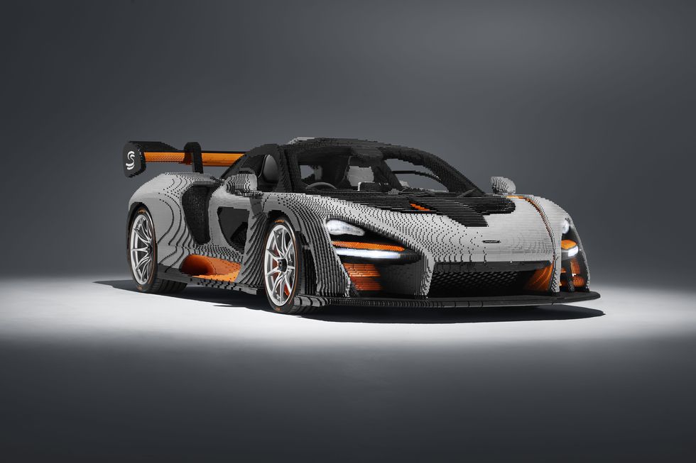 Authentic McLaren Senna Made Out of Legos