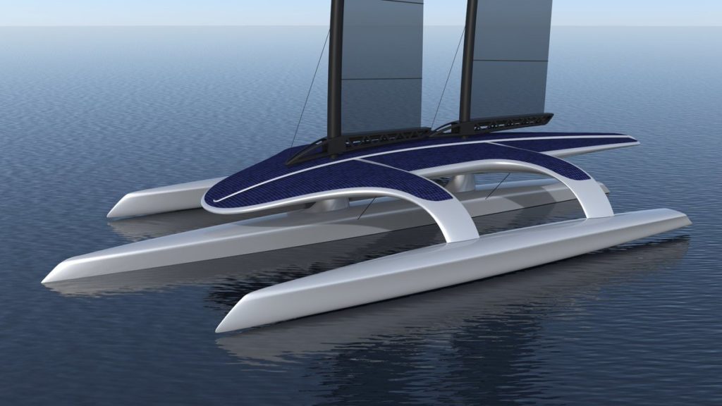 Automatic Ship Sails Across The Atlantic Ocean