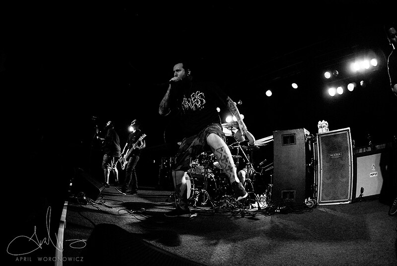 The Acacia Strain in concert, some rights reserved by April Woronowicz Flickr.com