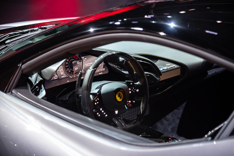 SF90 Ferrari sports car. Photo Source: Attribution No Derivative Works Some rights reserved by Michele Mischit on flickr.com